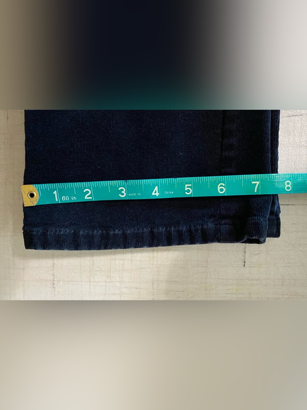 Croft & Barrow Navy Stretch Corduroy Pants - Picture 10 of 10